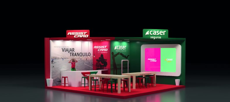 Stand comercial diseño