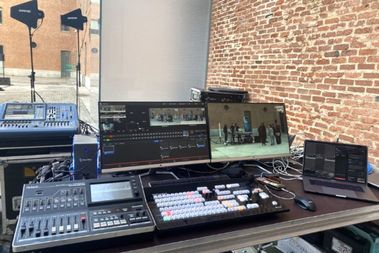 portfolio eventos streaming cuerpo romo pantalla