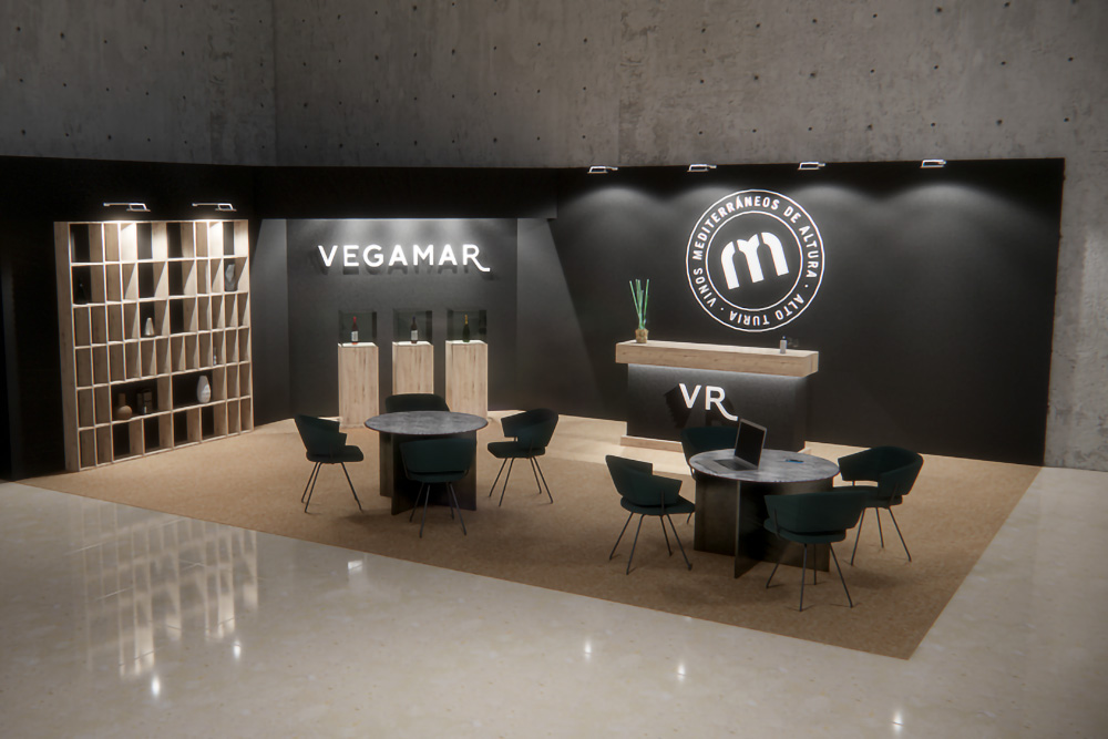 portfolio eventos stand vegamar 3d - Diseño y producción de stands para empresas: Danone Food Service