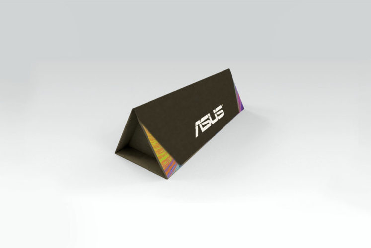 portfolio diseño impresión packaging hotwire presentación asus 3d cerrado