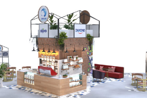 Blog danone food service diseño y producción de stands para empresas 3d lateral