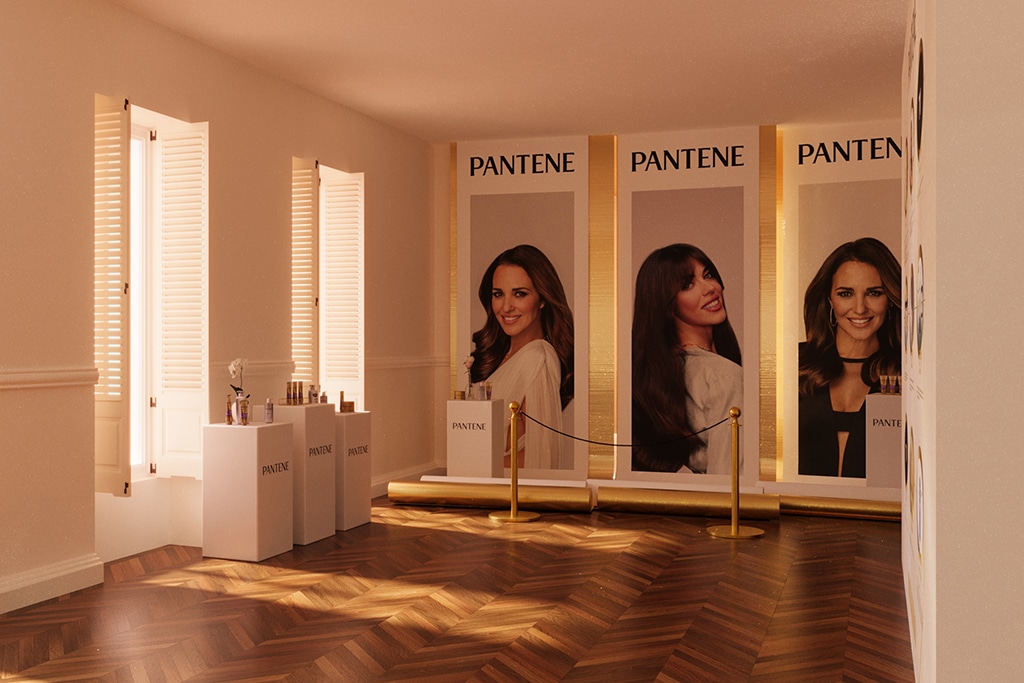 camara longe papel diagonal 3x2 - Producción de Eventos - Casa Pantene