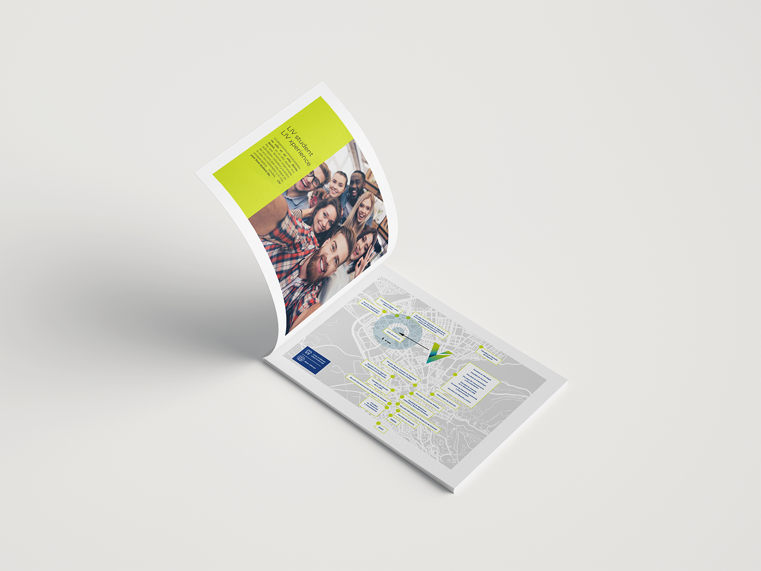 Liv student mockup
