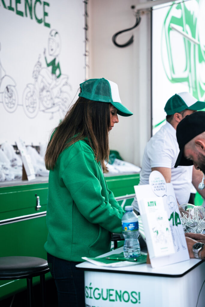 Espacio AMV en la Fan Zone de MotoGP 2023 - 2024