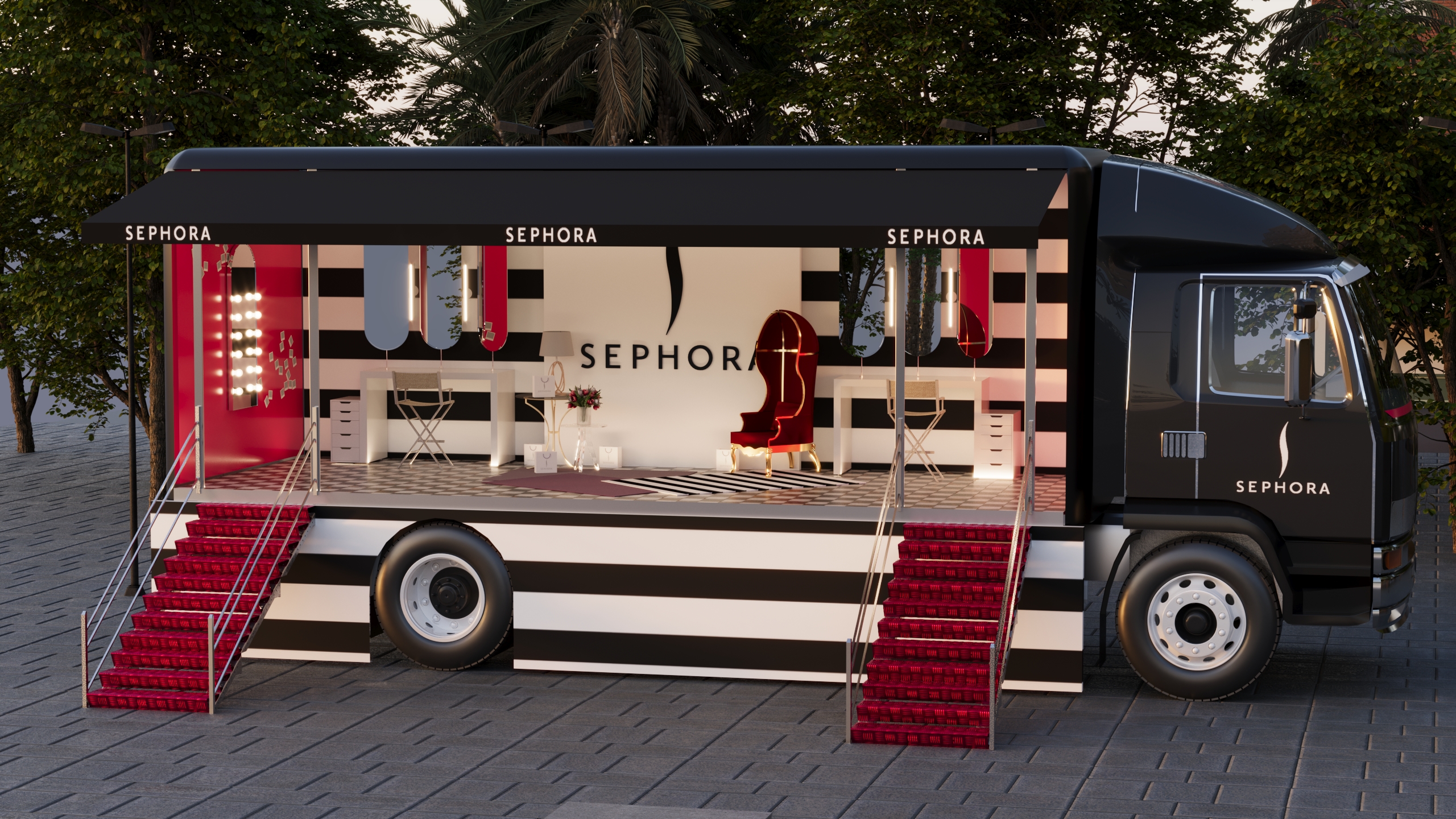 vehiculo-personalizado-roadshow-sephora vehiculo-personalizado-roadshow-sephora