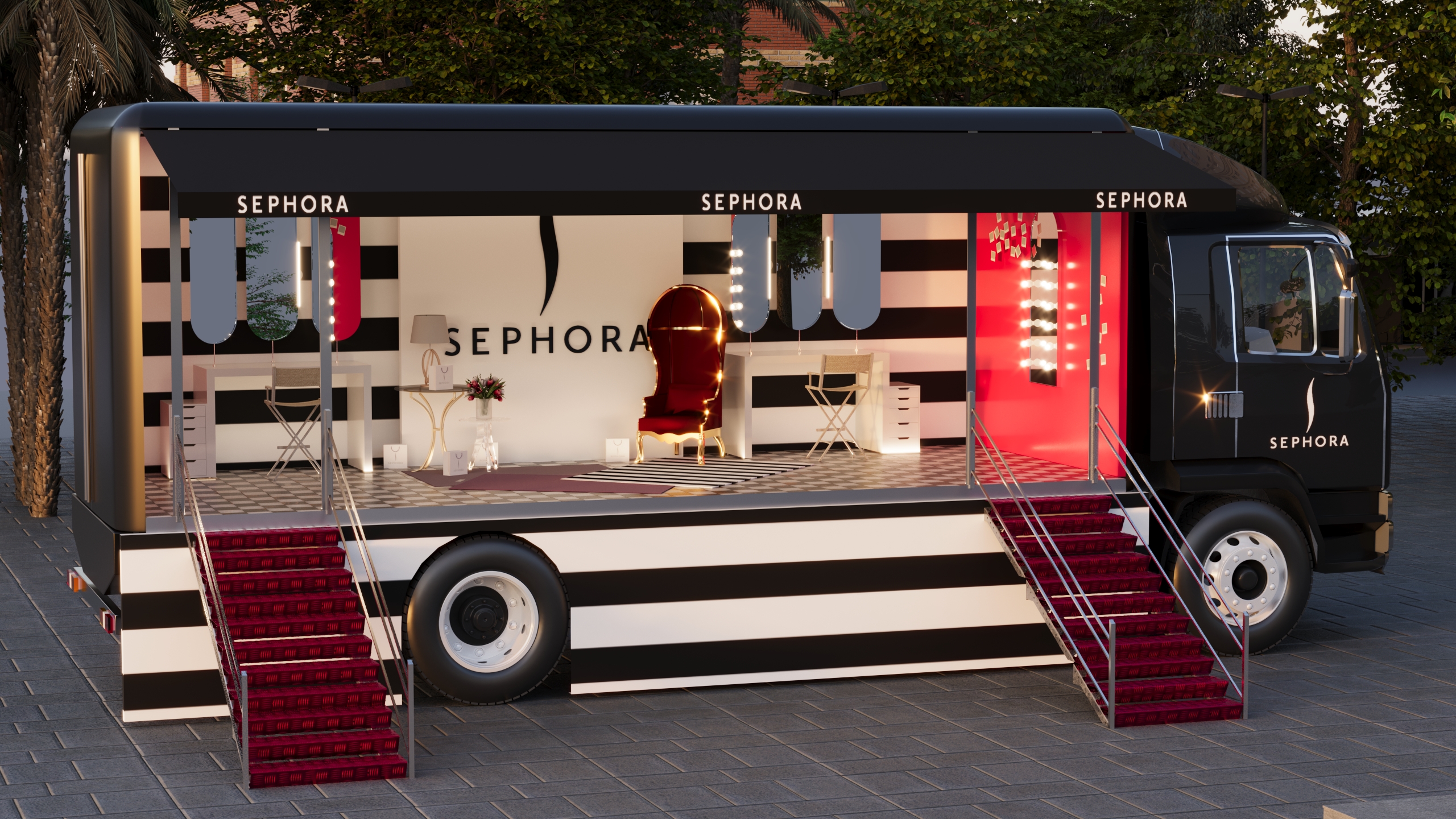 vehiculo-personalizado-roadshow-sephora vehiculo-personalizado-roadshow-sephora