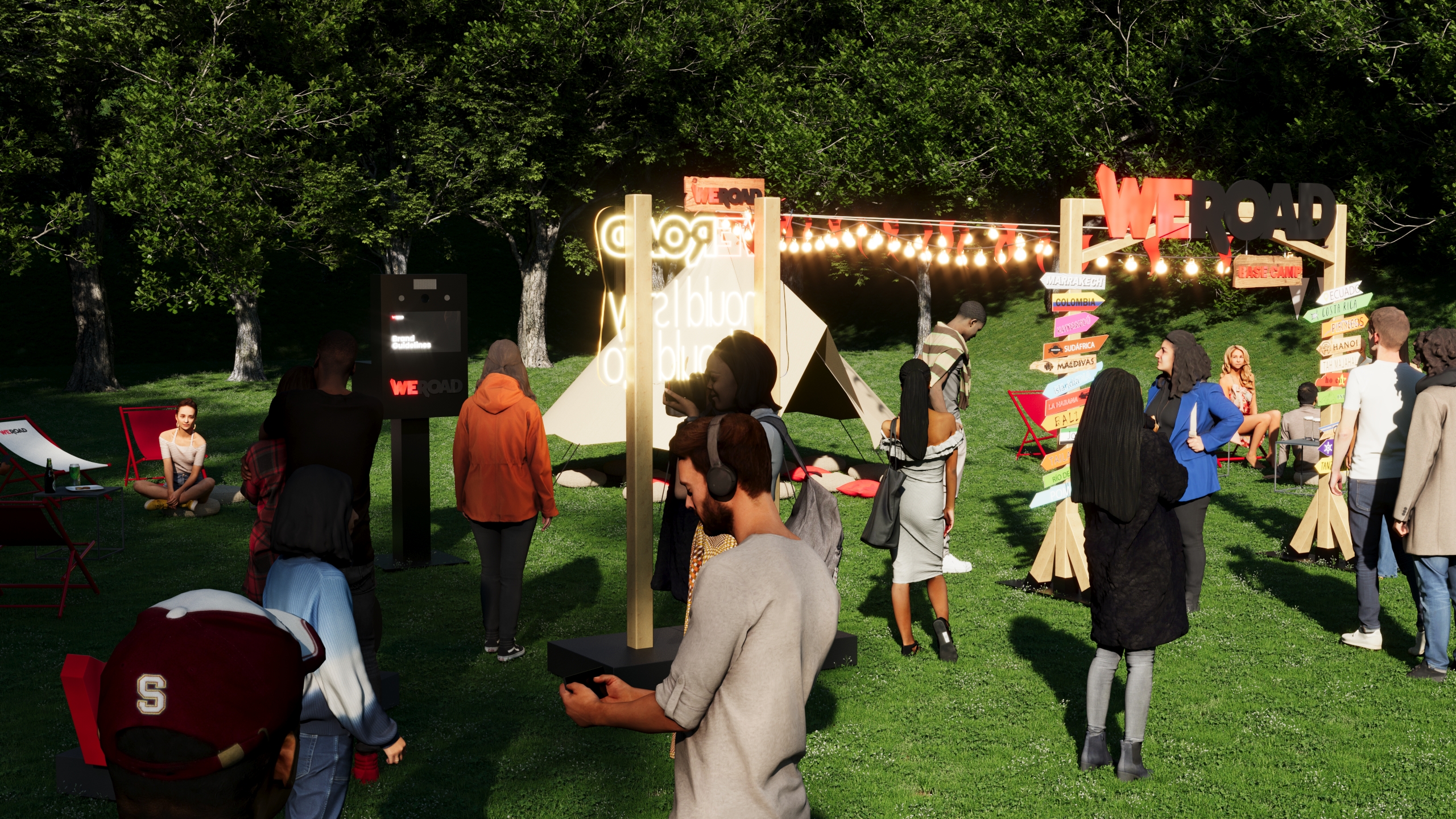 WeRoad render Diseño 3D Keepdoing 1